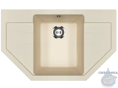 Кухонная мойка Ulgran U-609 79 бежевый
