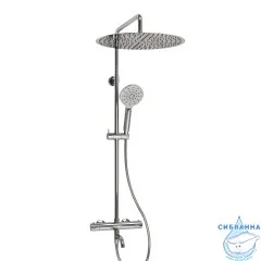 Душевая система Wasserkraft 400 1 режим A188.117.127.010.CH Thermo (хром)