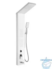 Душевая панель Frap F24005-8 (белый матовый)