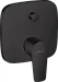 Встраиваемый смеситель для ванны Hansgrohe Talis E 71745670  (черный матовый) 
