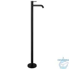  Смеситель для раковины напольный ABBER  Wasser Kreis AF8140B (без донного клапана) (черный матовый)