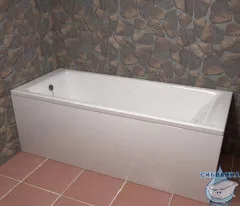 Ванна из литьевого мрамора New Line Sanitary Кармен на ножках 180х80