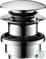  Донный клапан для раковины Hansgrohe 50100000 (хром)