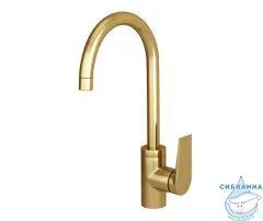 Смеситель для кухни Wasserkraft  Aisch 5507 (золото)