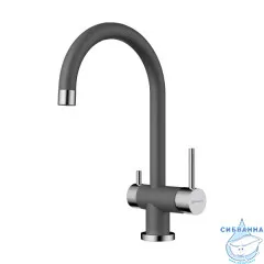 Смеситель для кухни с подключением фильтра Omoikiri Yamada-PL 4994337 (платина)