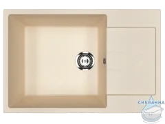 Кухонная мойка Ulgran U-602 76 бежевый