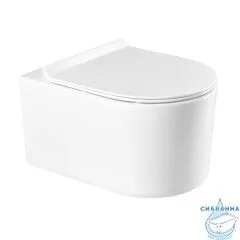 Унитаз подвесной безободковый Calypso CS213TK с сиденьем Soft Close (микролифт)