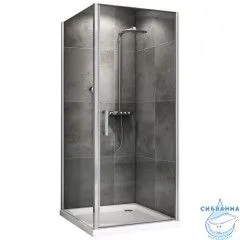 Душевое ограждение ABBER Sonnenstrand AG04090-S85 90x85 профиль хром, стекло  прозрачное (без поддона)