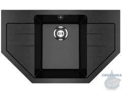 Кухонная мойка Ulgran U-609 79 черный
