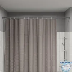 Карниз для ванны Iddis Elegante 110-200 серый SRC0120i14