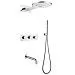 Душевая система Abber Wasser Kreis 300 1 режим AF8150 (хром)