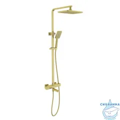 Душевая система Timo Tetra-Thermo SX-0169/17 260 1 режим (золото матовое)