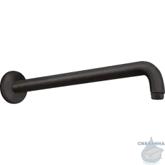 Держатель верхнего душа Hansgrohe 27413670  (черный матовый)