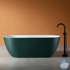 Ванна из искусственного камня ABBER Frankfurt 170x75 AM9941MBG