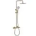 Душевая система Abber Emotion 250 1 режим AF8816G (золото матовое)