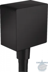 Шланговое подсоединение Hansgrohe 26455670 (черный матовый) 