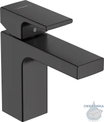 Смеситель для раковины Hansgrohe Vernis 71561670 (с донным клапаном) (черный матовый)