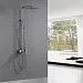 Душевая система Abber Daheim 250 1 режим AF8216NG (никель)