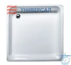 Чугунный поддон Универсал Классик 80x80
