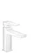 Смеситель для раковины Hansgrohe Metropol 32507700 (с донным клапаном) (белый)