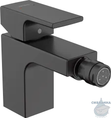 Смеситель для биде Hansgrohe Vernis Shape 71211670 (с донным клапаном) (черный матовый)