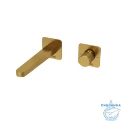 Встраиваемый смеситель для раковины Wasserkraft Schunter A8251.308 (золото матовое)