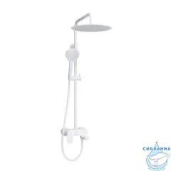 Душевая система Wasserkraft 300 1 режим A185.161.155.WM (белый матовый)