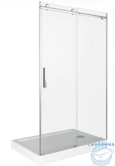 Дверь в нишу Bas Galaxy GALAXY WTW-150-C-CH профиль хром, стекло прозрачное