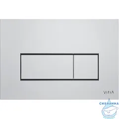  Кнопка смыва VitrA Root Square 740-2380 хром