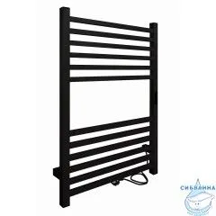 Полотенцесушитель электрический Toni Arti Asti pulsante 12П 400x800 черный матовый