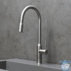 Смеситель для кухни Lemark Expert LM5086S (нержавеющая сталь)