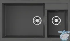 Кухонная мойка Omoikiri Tedori 86-2-LB PL платина  4993939