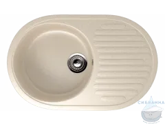 Кухонная мойка Ulgran U-107 73 бежевый