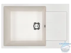 Кухонная мойка Ulgran U-602 76 ультра-белый