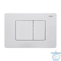 Кнопка смыва Abber AC0120MW (белый матовый)