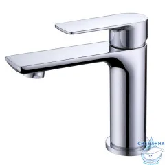 Смеситель для раковины Abber Weiss Insel AF8010 (без донного клапана) (хром)