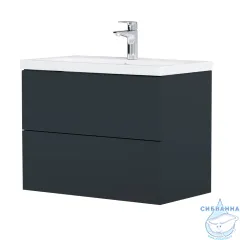 Тумба под раковину AM PM Gem 75 графит M90FHX07522GM
