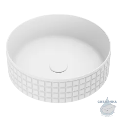 Раковина на столешницу 41 см Omoikiri Akira-WH Natceramic/белый 4972072