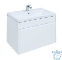Тумба под раковину Aquanet Палермо 80 белый 253587