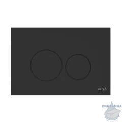  Кнопка смыва VitrA Origin  740-2411 черный матовый