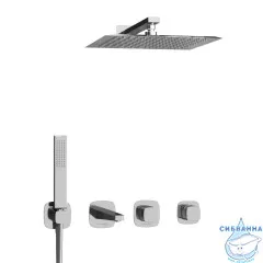 Душевая система Wasserkraft 300 1 режим A8651.313.314.090.118.326.087.103 (хром)