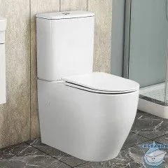 Унитаз напольный безободковый Azario Bonelle AZ-1229A с бачком и сиденьем Soft Close (микролифт)