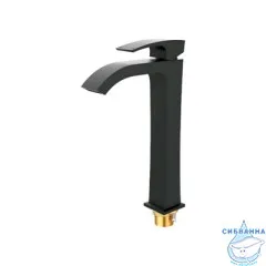 Смеситель для раковины Gappo G1007-86 (черный матовый)