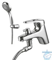 Смеситель для ванны на борт Lemark Luna LM4115C с душевым гарнитуром