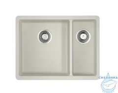 Кухонная мойка Omoikiri Kata-55-2-U-PA пастила 4993386