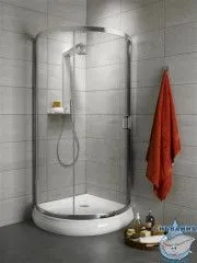 Душевое ограждение Radaway Premium Plus B 90x90 профиль хром, стекло прозрачное 30473-01-01N (без поддона)