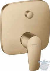 Встраиваемый смеситель для ванны Hansgrohe Talis E 71745140 (бронза шлифованная)