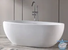 Акриловая ванна ABBER AB9285 170х80 с каркасом