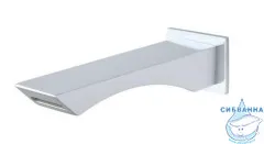  Излив для ванны Lemark LM5881CW (хром/белый)