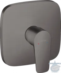 Встраиваемый смеситель для душа Hansgrohe Talis E 71765340 (черный хром)
